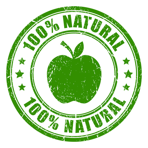 100% Natural Stamp