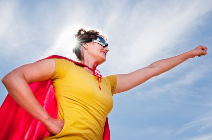 woman fighting for her health